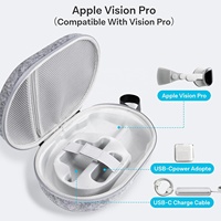 Mallette à outils personnalisée en EVA à coque rigide pour Meta pour 3 casques de jeu VR et contrôleurs sac de voyage à usage spécial