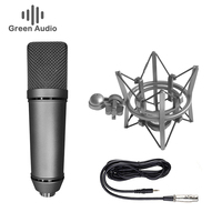 Kit de Microphone à Condensateur d'Enregistrement GAM-V87 avec Suspension Anti-Choc pour Micro