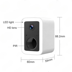 <b>Wireless</b> <b>Outdoor</b> Solar Battery Power <b>Cameras</b> for Home Security WiFi with Flood Light Full Color Night Vision - Product Image 2