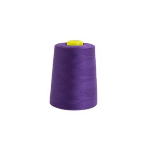 Échantillon gratuit de couleurs en stock Tex27 40s/2 Fil à coudre en polyester haute vitesse, haute ténacité, résistant à l'eau, 3000Y - Product Image 1