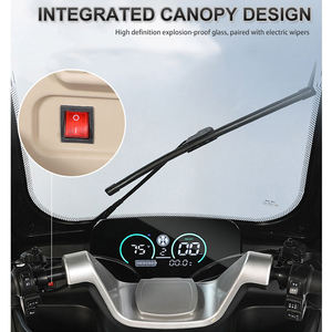 Covered Urban Leisure Vehicle, Multi-seater Household Vehicle - Product Image 5