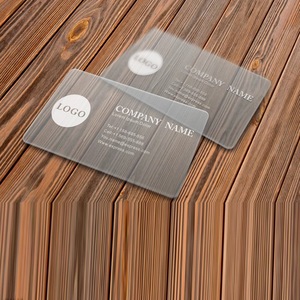Custom Logo Transparent <strong>Blank</strong> Plastic Visiting <strong>Card</strong> Suppliers Price Frosted Hard Print Pvc <strong>Business</strong> <strong>Card</strong> - Product Image 6