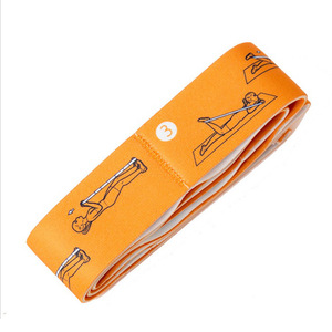 Stretch <b>Band</b> Resistance <b>band</b> Yoga <b>Stretching</b> Strap With Loops For Physical Therapy Yoga - Product Image 4