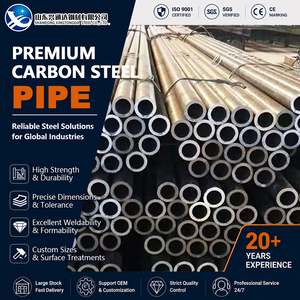 ท่อเหล็กคาร์บอน SAE 1020 API 5L Gr.B ผ่านกระบวนการดองขนาด 219.1 มม. 20 มม. Sch10 ASTM A106 ทนทานต่อการกัดกร่อน - Product Image 1