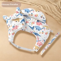 Coussin d'allaitement en forme de U avec rembourrage en coton pur et fibres de polyester, coussin de protection lombaire pour l'allaitement et la position assise du bébé