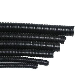 Tubo Flessibile <span class=keywords><strong>Corrugato</strong></span> in Acciaio Zincato Rivestito in PVC per Protezione Cavi, Diametro Interno 10mm-30mm, Resistente alle Fiamme - Product Image 3