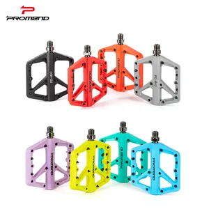 Manufacture Good Quality Aluminum Alloy Steel Alxe Cycle Ordinary Mountain Bike Pedal Sealed Bearing Mtb Nylon Bicycle Pedal