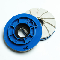 Disque de polissage diamanté JDK, disque à chanfreiner, disque de polissage de bord, disques abrasifs 125 mm, tampon de polissage humide pour sols