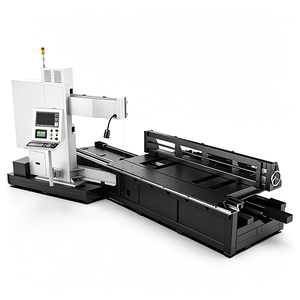 Machine à scier au fil diamanté sans fin HX1600C avec table de coupe rotative pour la découpe circulaire de graphite isostatique - Product Image 2