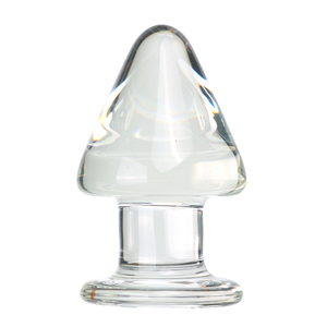 منتجات جنسية جديدة للبالغين 5 قطر زجاج شفاف سدادة شرجية كبيرة للاستمناء المثير - Product Image 3