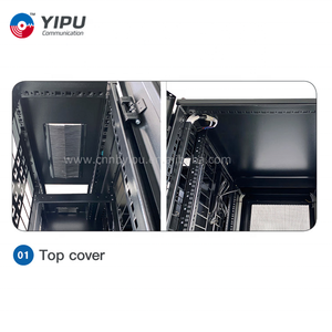 32U 42U 48U 800X900 Tủ Mạng Máy Chủ Giá Cuộn Cán Nguội <span class=keywords><strong>19</strong></span> <span class=keywords><strong>Inch</strong></span> Nhập Dữ Liệu Có Thể Điều Chỉnh Dọc Gắn Trên Sàn - Product Image 4