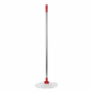 Mopa Húmeda Gizmop de 200 g, Cabezal de Microfibra Rectangular, Autoescurrible, Palo de Acero Inoxidable, Diseño Moderno, para Suelos de Parqué - Product Image 2