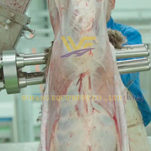 Ligne d'abattage des moutons avec machine à retirer la peau des chèvres, équipement d'abattoir pour le bétail - Product Image 6