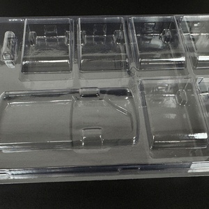 กล่องบรรจุภัณฑ์พลาสติกแบบฝาพับใส PET แบบพกพา HDPE PP ดีไซน์ใหม่ ปรับแต่งได้ - Product Image 4