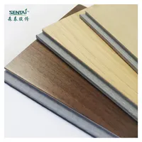 Plaques de sol en bois tpe résistant à l'eau, plancher en bois