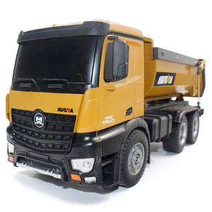 <span class=keywords><strong>Camion</strong></span> <span class=keywords><strong>benne</strong></span> télécommandé Huina Toys 1573 1/14 à 10 canaux, auto-vidangeant, en plastique, portée 30m, utilisation intérieur-extérieur, 30min d'autonomie - Product Image 6