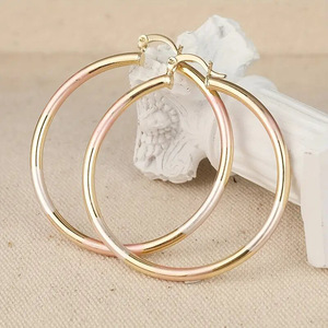 Orecchini a Cerchio Sottili Colorati da Donna, Gioielli Minimalisti e Audaci - Product Image 5