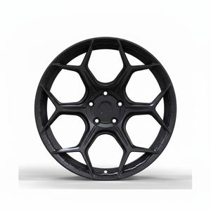 Rines de Aluminio Ligeros Forjados a Medida, Diseño de Malla en Y, Color Plata Hiperbrillante, para Carreras - Product Image 2