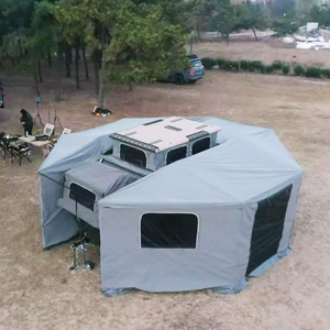 Carpa de toldo grande personalizada para coche, fabricada a medida con material duradero, opción personalizada para glamping en <span class=keywords><strong>Australia</strong></span> - Product Image 3