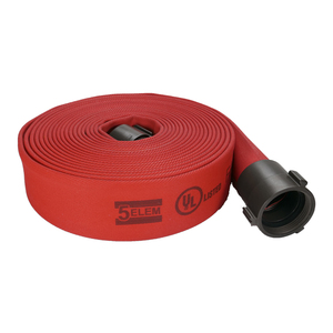 สายดับเพลิงแบบหุ้มชั้นเดียว ขนาด 2 นิ้ว 200psi สีขาว พร้อมวัสดุ TPU สำหรับต่อกับหัวจ่ายน้ำดับเพลิง - Product Image 3