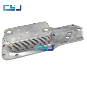 Núcleo del Enfriador de Aceite 3975818 para Motores ISBE ISDE QSB5.9 QSB6.7 6D107, Enfriador de Aceite 3975818, Piezas de Maquinaria de Construcción - Product Image 3