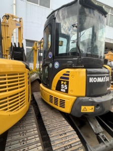 Excavadora KOMATSU PC55 de 5.5 Toneladas, 95% Nueva, Original, con EPA y CE, Usada en Agricultura, Excavadora Pequeña de 5.5 Toneladas - Product Image 3
