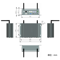 Mini PC Industrial Sin Ventilador de 10.ª Generación con Procesador Intel Core I5 de Cuatro Núcleos, 2 Puertos LAN, 2 Puertos COM, RAM DDR4 y Almacenamiento SSD, al Mejor Precio