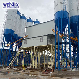 Second hand Remanufactured HZS120 m3 Concrete Batching Plant Used Condition High Quality Ready Concrete Mixing Station <b>For</b> <b>sale</b> - Product Image 1