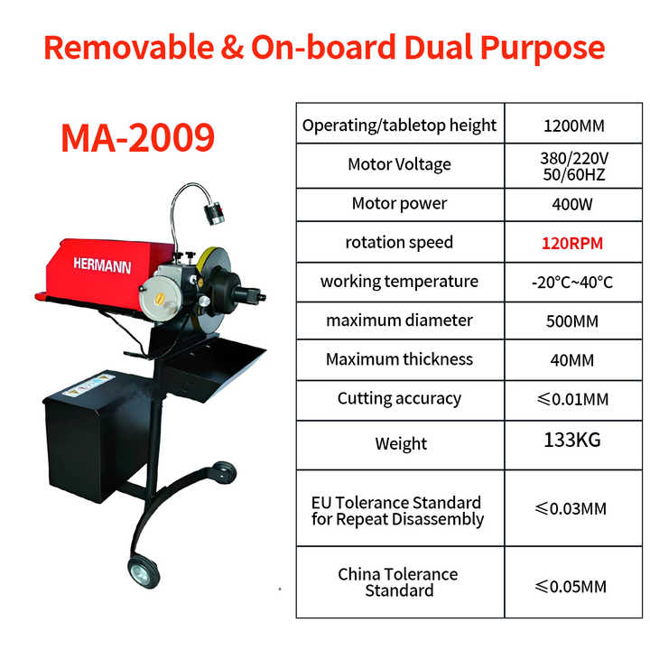 Hot Dual Function Brake Disc Grinding Machine Automotive Brake Lathe ...