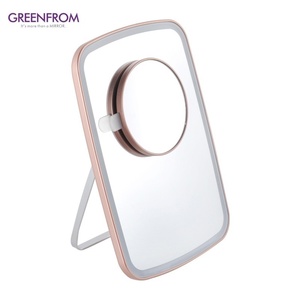 Hot bán LED xách tay vẻ đẹp máy tính để bàn Màn hình cảm ứng trang điểm Gương thông minh máy bay gương với LED ánh sáng - Product Image 1