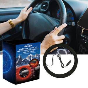 Housse de <span class=keywords><strong>volant</strong></span> de voiture 38cm Housse de <span class=keywords><strong>volant</strong></span> chauffante universelle avec protecteur de <span class=keywords><strong>volant</strong></span> de voiture pour la conduite hivernale - Product Image 6