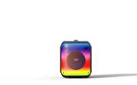 Enceinte de fête portable DJ de luxe avec lumière LED 8 pouces, caisson de basses TWS, haut-parleur Bluetooth grand format