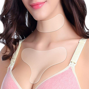 Set di Cuscinetti Antirughe in Silicone per Petto e Collo, 100% Silicone di Grado Medicale, Cuscinetti per la Prevenzione delle Rughe - Product Image 1