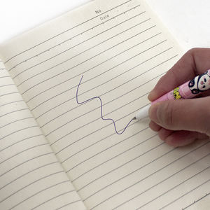 O & Q Schattige Panda Stijl Student <span class=keywords><strong>Pen</strong></span> Glad Schrijven Multi-Groothandel Snel Droge Inkt Blauw & Zwart Plastic Gel <span class=keywords><strong>Pen</strong></span> Voor Kinderen - Product Image 4