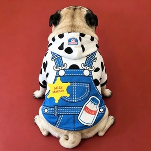 3D Pet Clothes Luxury Personalized Simple Polyester Cartoon Print <strong>Hoodie</strong> <strong>for</strong> <strong>Cats</strong> Dogs - Product Image 5