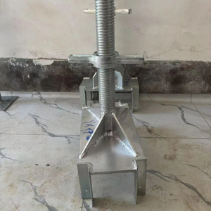 Puntal de <span class=keywords><strong>Andamio</strong></span> Ajustable de Material Q235, Base de Tornillo Hueca/Sólida, Soporte de Cabeza en U, Pieza de <span class=keywords><strong>Andamio</strong></span> para Escalera DAZHI - Product Image 1