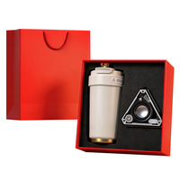 Set Regalo Aziendale di Lusso 2026, Confezione in Carta Artigianale con Design Stampato UV, per Diverse Occasioni