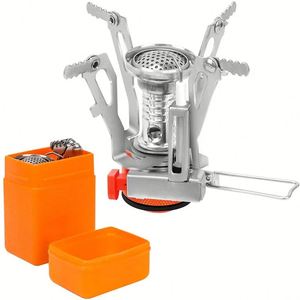 Mini réchaud de camping au kérosène pour cuisinière pliante haute puissance super résistante au vent - Product Image 4