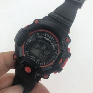 Childrens Electronic Watch Sporty Digital Timer With Back Light Silicone Strap For Kids - Product Image 1