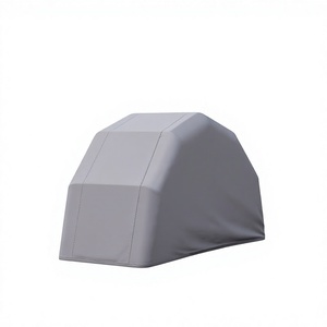 Abri de <span class=keywords><strong>garage</strong></span> pliable et imperméable pour moto avec structure en acier pour stationnement extérieur - Product Image 4