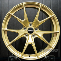 عجلات سبائك ذهبية مطروقة مقاس 17-22 بوصة 5x120 5x114.3 لسيارات BMW M3 G80 ونيسان ألتيما وسوبارو ليجاسي وتويوتا كراون وهوندا أكورد وسيفيك