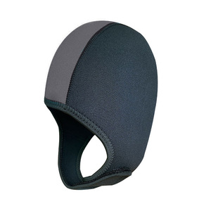 Bonnet de bain unisexe en néoprène de 2,5 mm, protection des oreilles, couleurs mélangées, pour la natation, la plongée et le snorkeling en hiver - Product Image 4