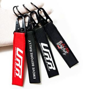 High Quality <b>Custom</b> Logo Embroidered Carabiner Keychain Personalized Woven Embroidery <b>Key</b> Chains - Product Image 1