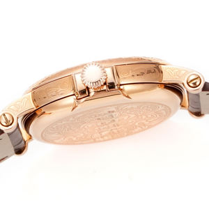 Rose Gold High End Custom Luxury Gift Seeker Watch Sapphire <b>Crystal</b> Mirror Surface White Dial Calendar Function Business Watch - Product Image 5