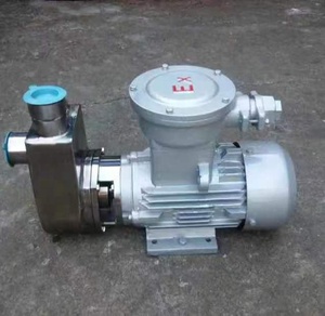 Industrial Food-Grade Stainless Steel Self-Priming Centrifugal <b>Pump</b> Corrosion Resistant Booster Motor for Wastewater Treatment - Product Image 1