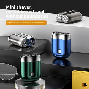 Afeitadora Recargable con Doble Cabezal, Recortadora de Barba USB, Herramienta de Aseo Portátil para Hombres, Diseño de Doble Cabezal, Dos Cabezales de Afeitado que Acanzan Más Áreas - Product Image 5