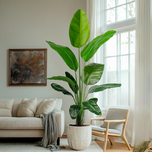 Chất Lượng Cao Thực Tế Trong Nhà/Ngoài Trời Cây Cọ Nhân Tạo Nhà Máy Nóng Bán Màu Xanh Lá Cây Thiết Kế Cho Đám Cưới Trang Trí Nội Thất Giả Lớn Bãi Cỏ - Product Image 4