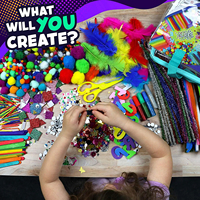 Kit d'artisanat DIY Magic Arts, ensemble de création artisanale pour enfants de 5 à 13 ans, matériel éducatif pour le jeu créatif