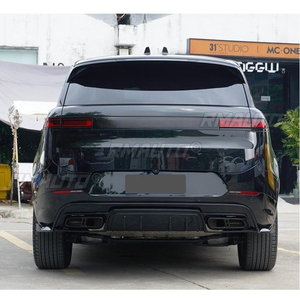สำหรับ Range Rover Sport 2023+ ชุดแต่งกันชนหลัง ลิปสปลิตเตอร์ ดิฟฟิวเซอร์ ชุดแต่งตัวถังรถยนต์ ฝาครอบป้องกันกันชน อุปกรณ์ตกแต่งรถยนต์ - Product Image 6
