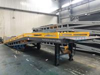 Rampe de chargement hydraulique de capacité 22000Ibs rampe de chariot élévateur pour conteneur